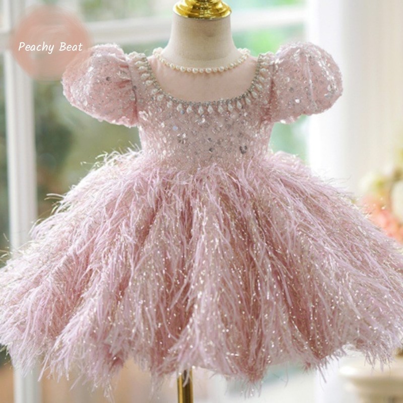 Baby Clothing Discount - 패션 아기 소녀 공주 스팽글 깃털