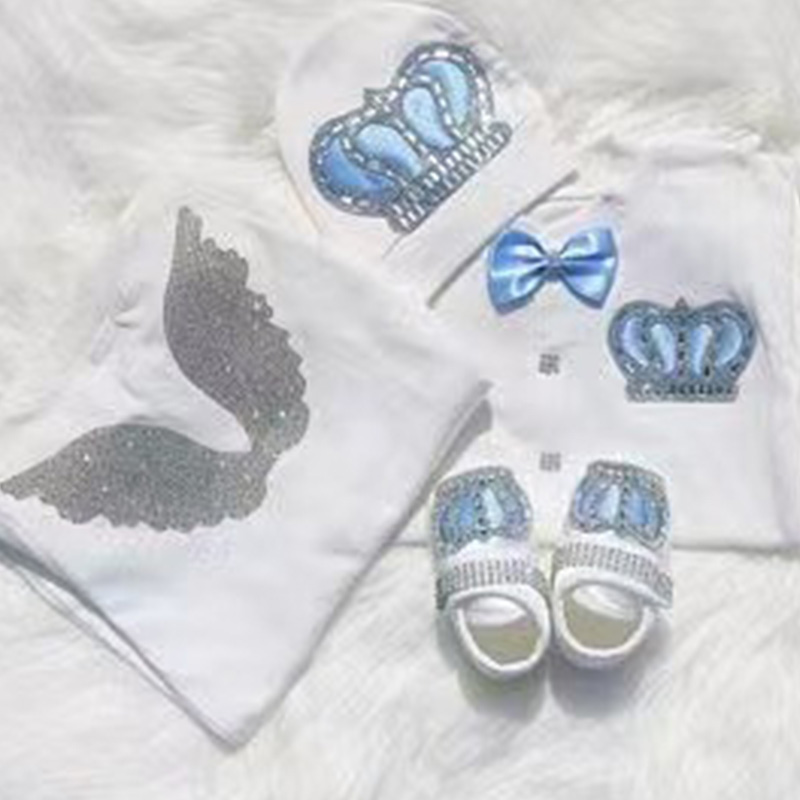 Baby Clothing Names - 4종 웰컴 홈 롬퍼 아기옷 이름