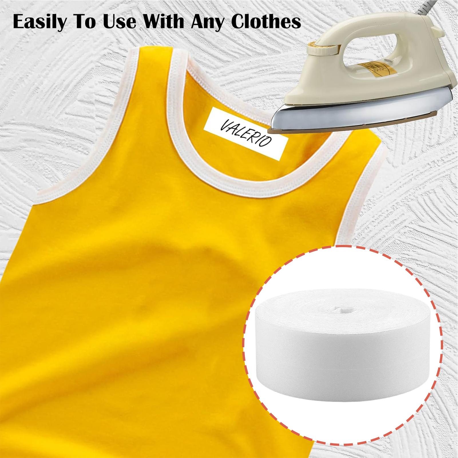 Baby Clothing Names - 의류 이름표 원단용 오래가는 스티커 세탁