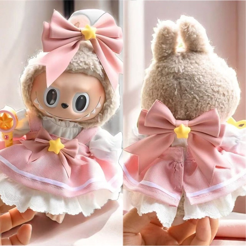 Baby Clothing In Japan - 15 17cm 라부부 인형용 귀여운 핑크