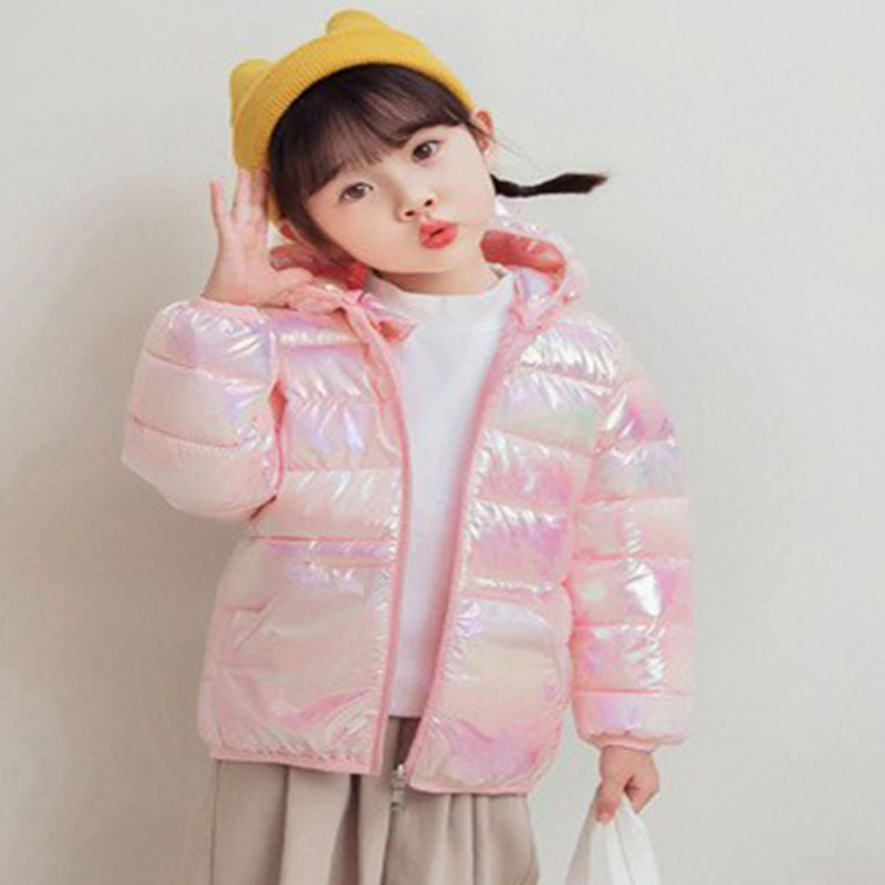 Baby Clothing Zipper - 부드러운 표면 패브릭 후드 경량 다운