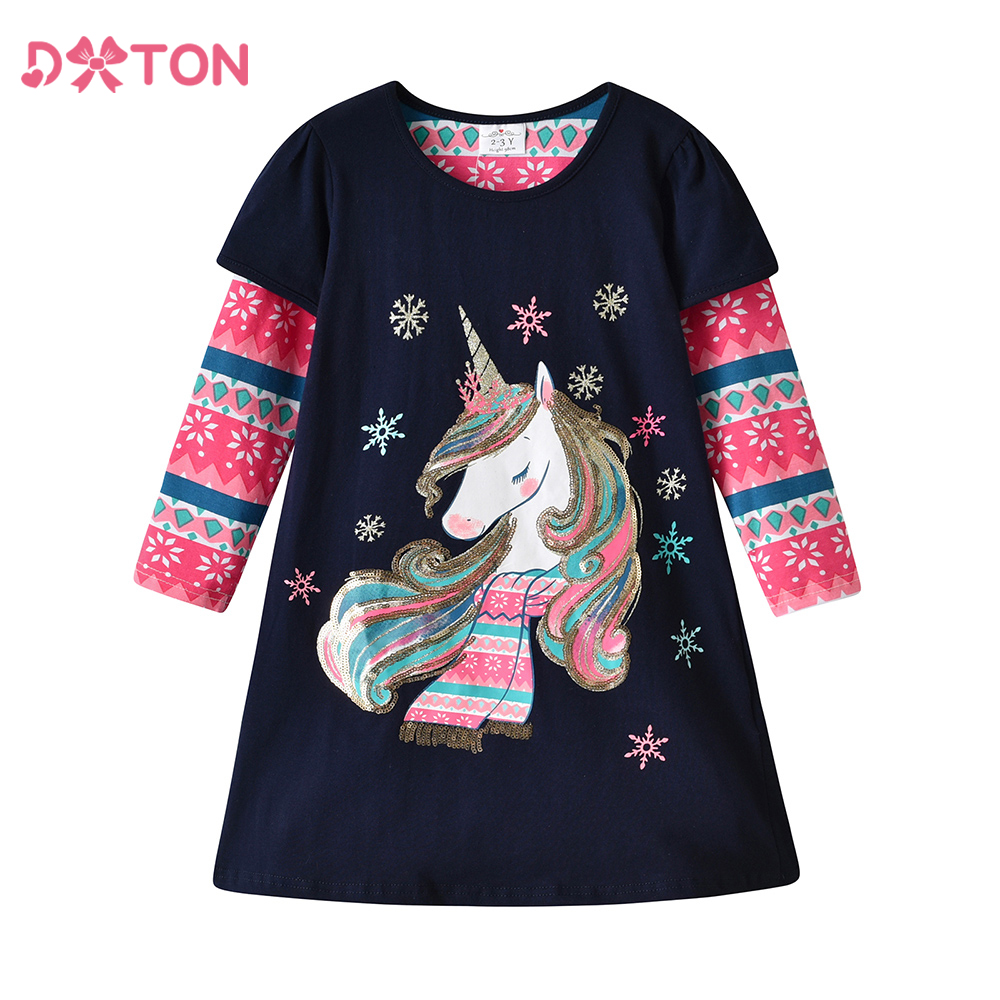 Baby Xmas Clothing - DXTON 아기 어린이 크리스마스 드레스 눈송이