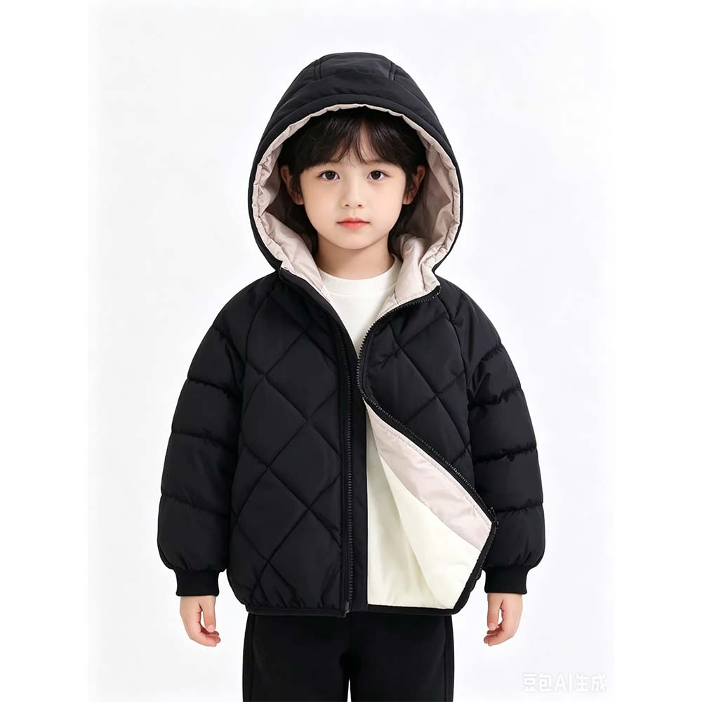 Baby Clothing Zipper - 캐주얼 아기 소녀 겨울 옷 어린이