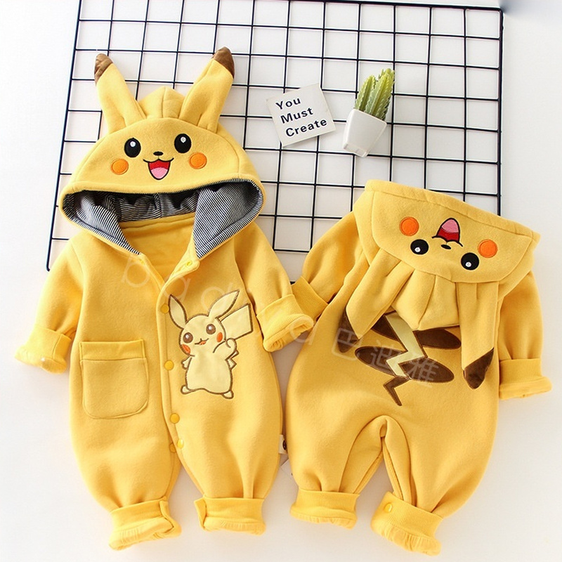 Baby Clothing In Japan - 만화 포켓 몬스터 아기 잠옷 신생아