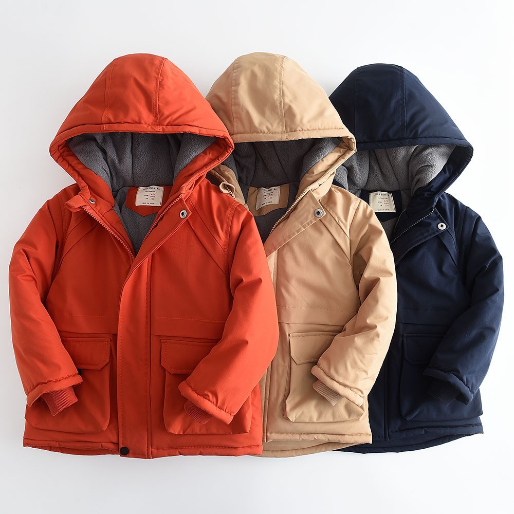 Baby Clothing Zipper - 남아 겨울 면 재킷 2025 신상