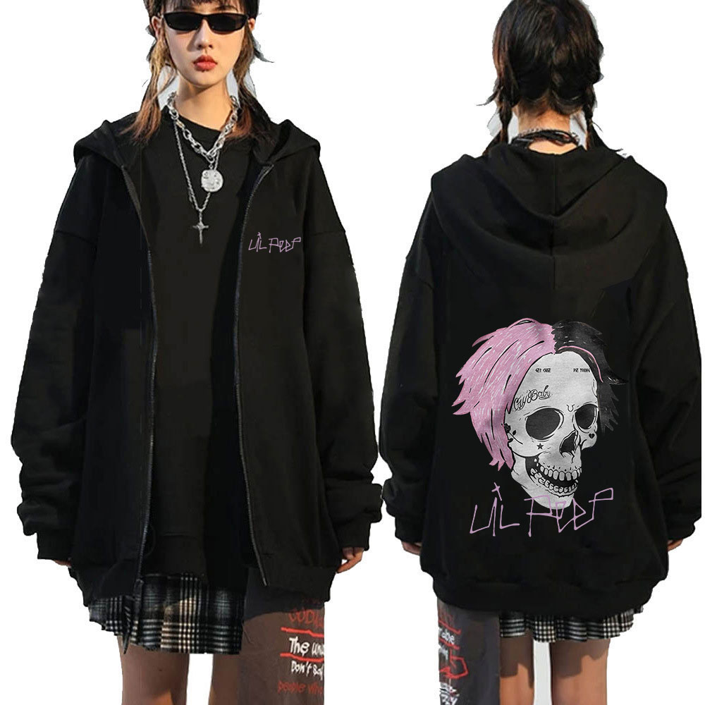 Baby Clothing Zipper - Lil Peep Cry 베이비 지퍼 후드