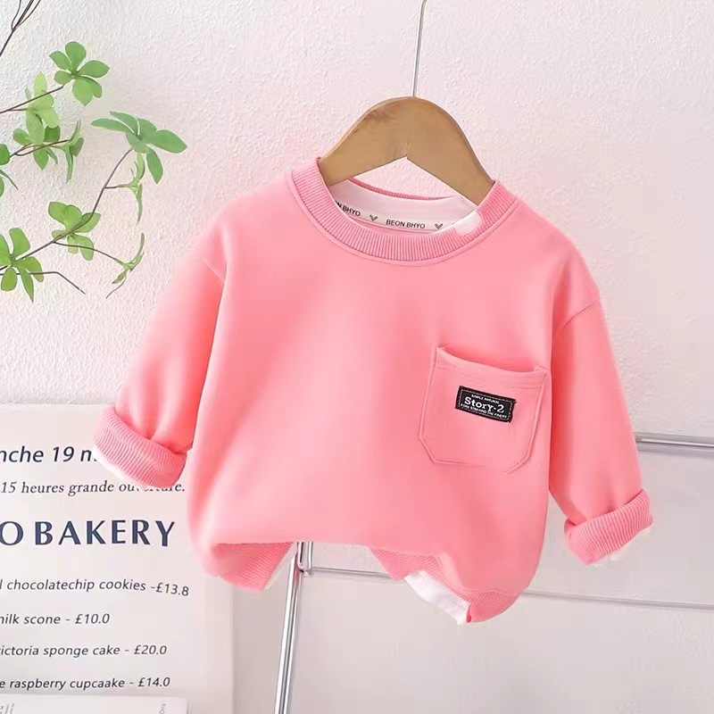 Baby Clothing Korea - 1-6세 아동용 티셔츠 한국 아동 심플