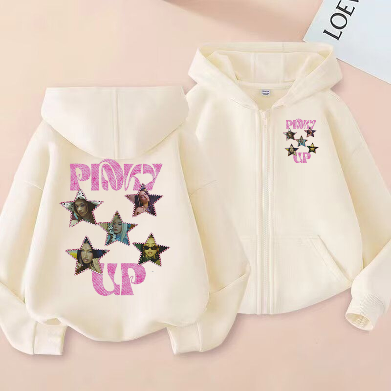 Baby Clothing Zipper - 패션 소녀 의류 걸 그룹 KATSEYE