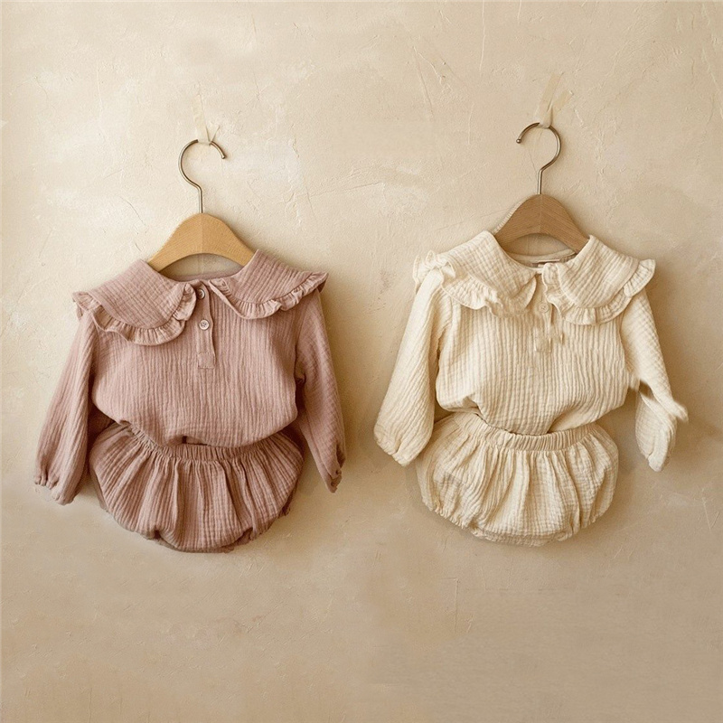 Baby Clothing Organic Cotton - 2pcs 신생아 아기 소녀 옷 유기농