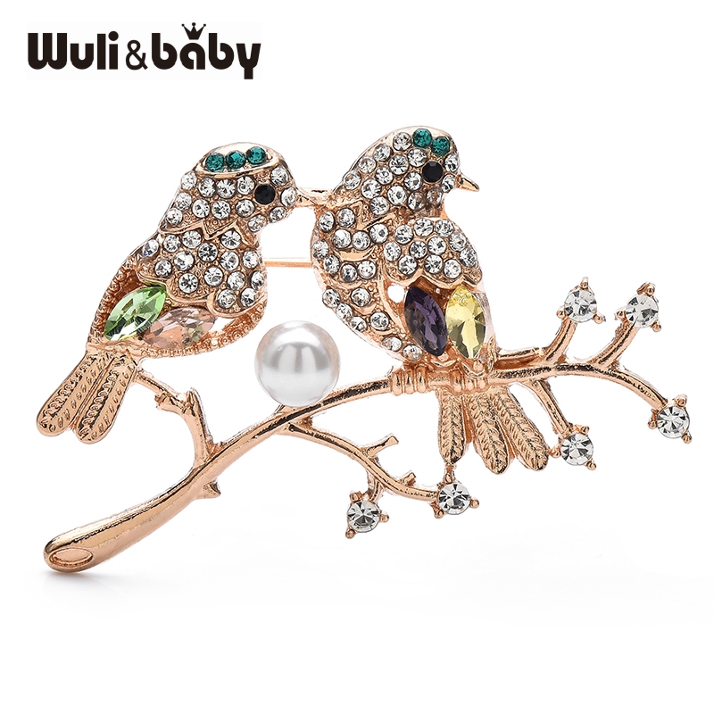 Baby Xmas Clothing - Wuli & baby 크리스탈 커플 새