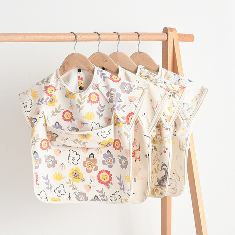 Baby Clothing Kit - 신생아 아기 Bibs 블라우스 방수 민소매