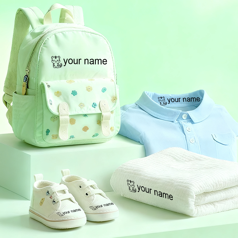 아이 이름 스탬프 맞춤형 - 유아복·유치원복용 방수 스 - Baby Clothing Names 리뷰 및 가격