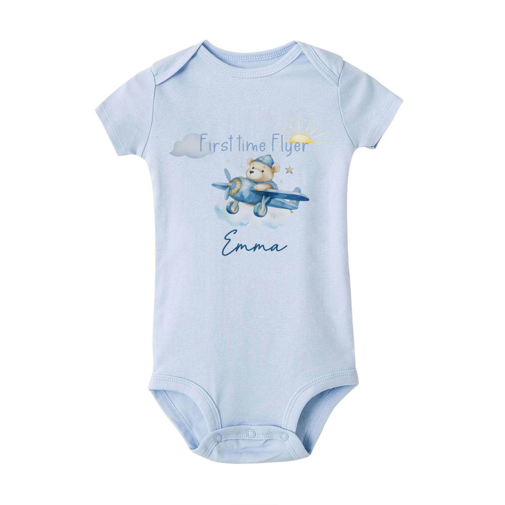 커스텀 이름 프리스트 타임 플라이어 및 곰 비행기 프린 - Baby Clothing Names 리뷰 및 가격