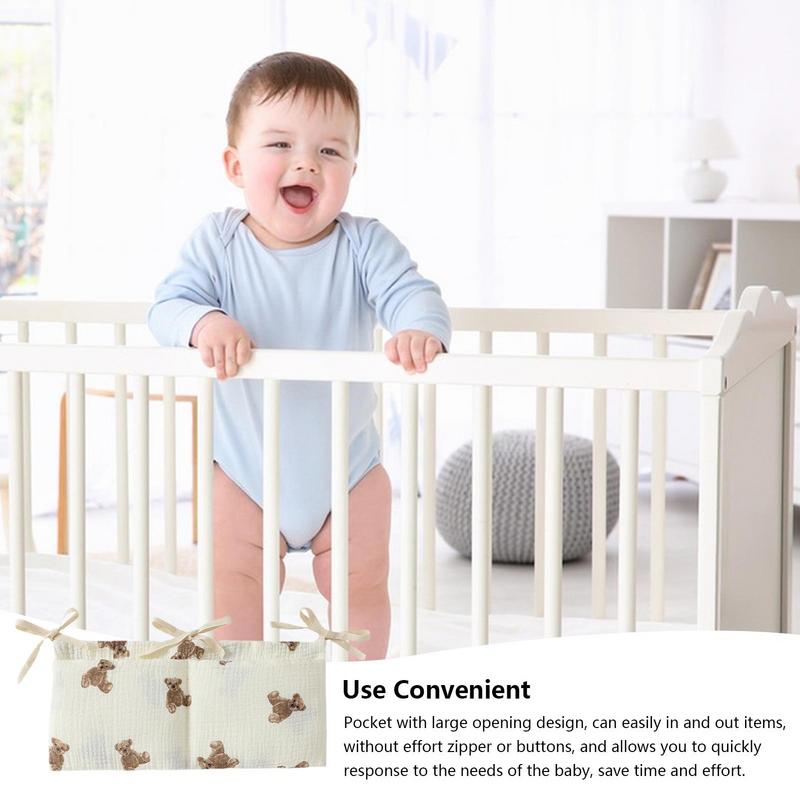 아기 침대 정리함 간이 침대 캐디 침대 보관 가방, 침 - Baby Clothing Zipper 리뷰 및 가격