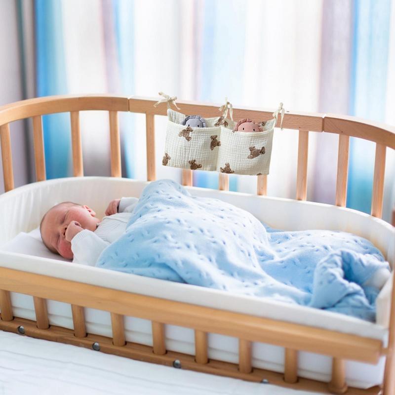 아기 침대 정리함 간이 침대 캐디 침대 보관 가방, 침 - Baby Clothing Zipper 리뷰 및 가격