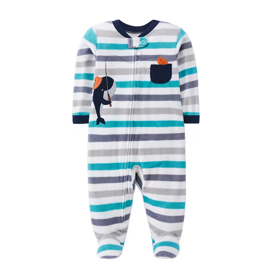 신생아 소년 소녀 Rompers 의류 겨울 잠옷 지퍼  - Baby Clothing Zipper 리뷰 및 가격