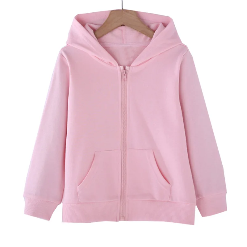 키즈 남아 여아 야외용 단색 상의 지퍼 코트 캐주얼 후 - Baby Clothing Zipper 리뷰 및 가격
