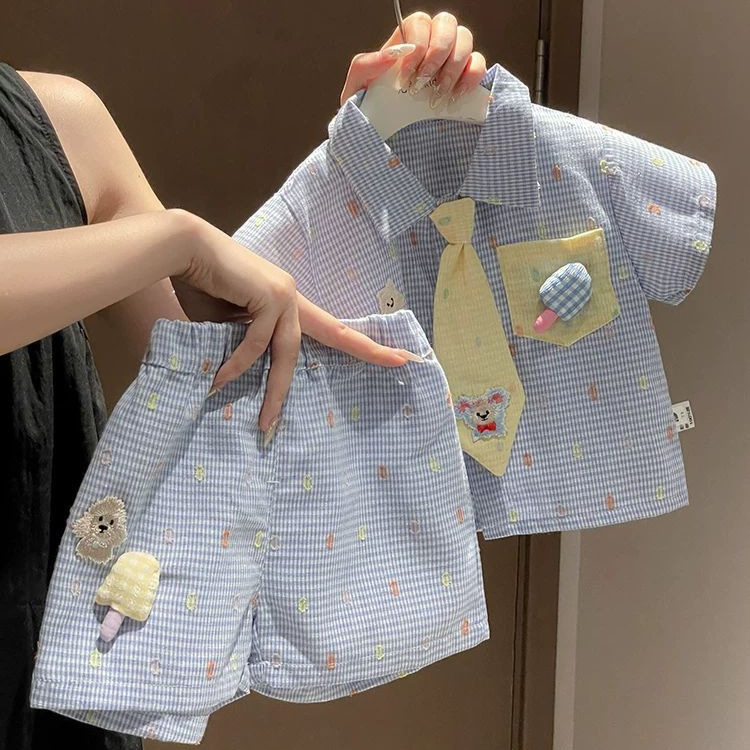 남아 정장 2026 봄 여름 신상 아동복 한국 스타일  - Baby Clothing Korea 리뷰 및 가격