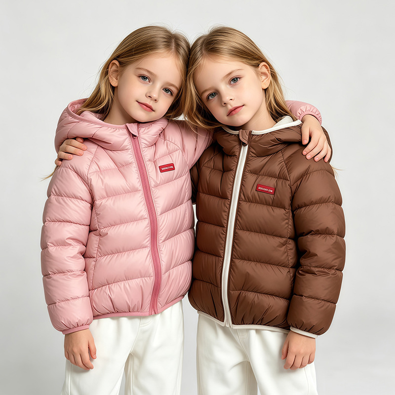 새 코트 후드 어린이 소년 소녀 자켓 코트 면화 패딩  - Baby Clothing Zipper 리뷰 및 가격