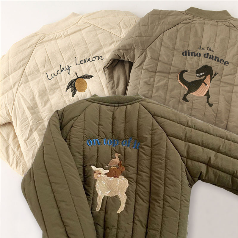 1-6Y 아동 의류 봄 두꺼운 다운 코튼 소녀 자켓 아 - Baby Clothing Zipper 리뷰 및 가격
