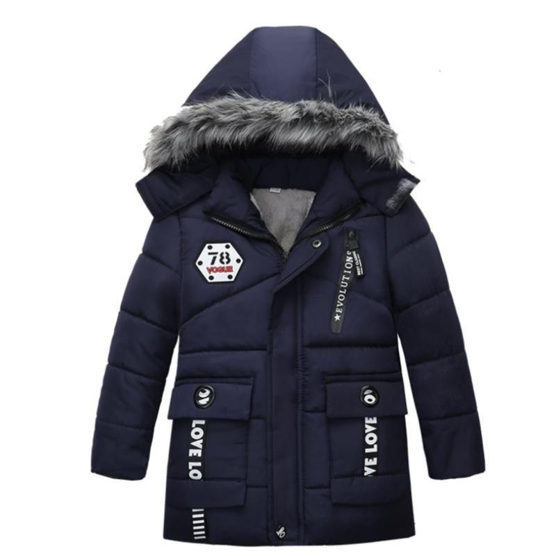 남아용 겨울 재킷, 후드 코튼 웨어, 스노우 웜 재킷  - Baby Clothing Zipper 리뷰 및 가격