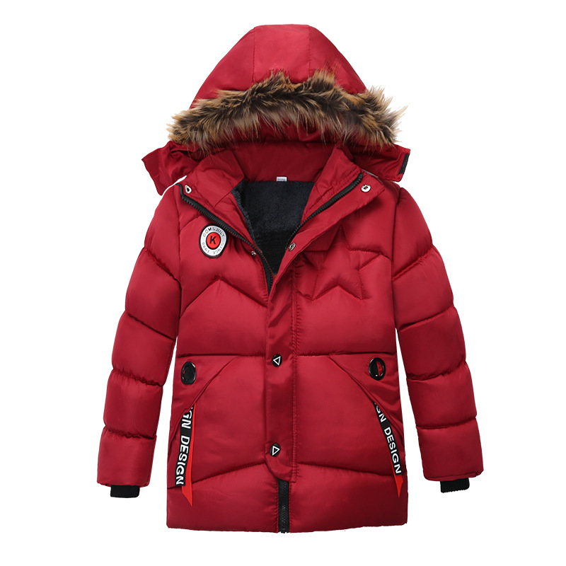 남아용 겨울 재킷, 후드 코튼 웨어, 스노우 웜 재킷  - Baby Clothing Zipper 리뷰 및 가격