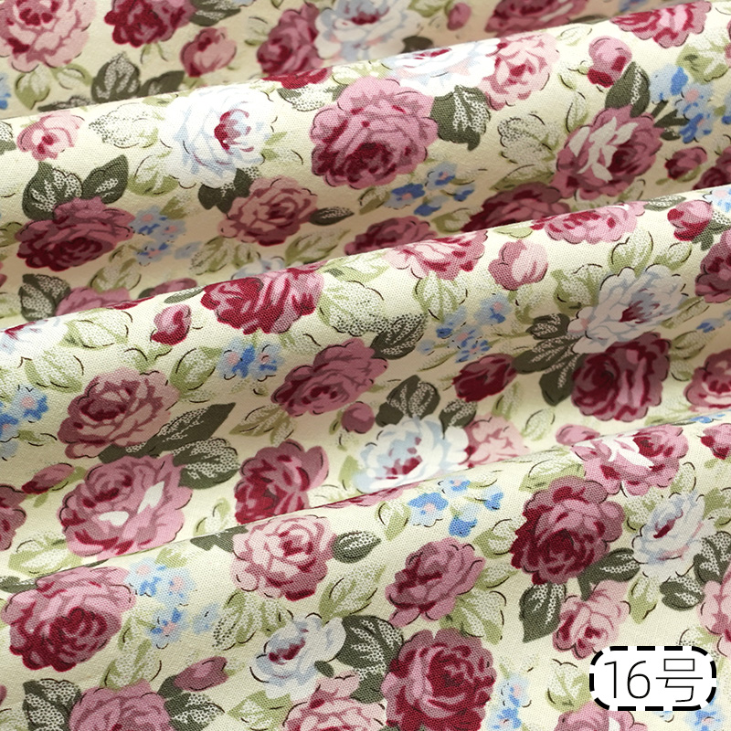 순면 프린트 원단, 목가적인 작은 꽃무늬 아기 의류 드 - Baby Clothing Organic Cotton 리뷰 및 가격
