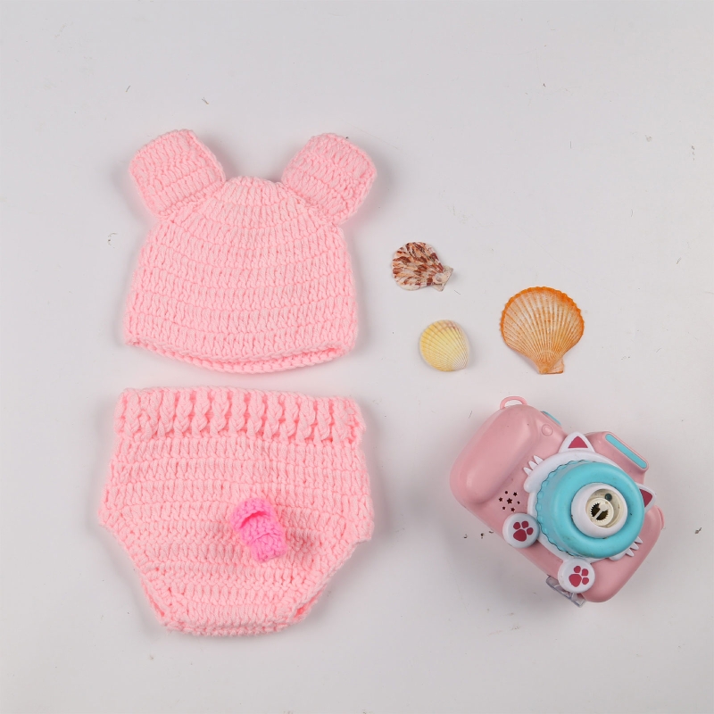 신생아 사진 소품 의상, 아기 크로셰 니트 모자 바지, - Baby Clothing Kit 리뷰 및 가격