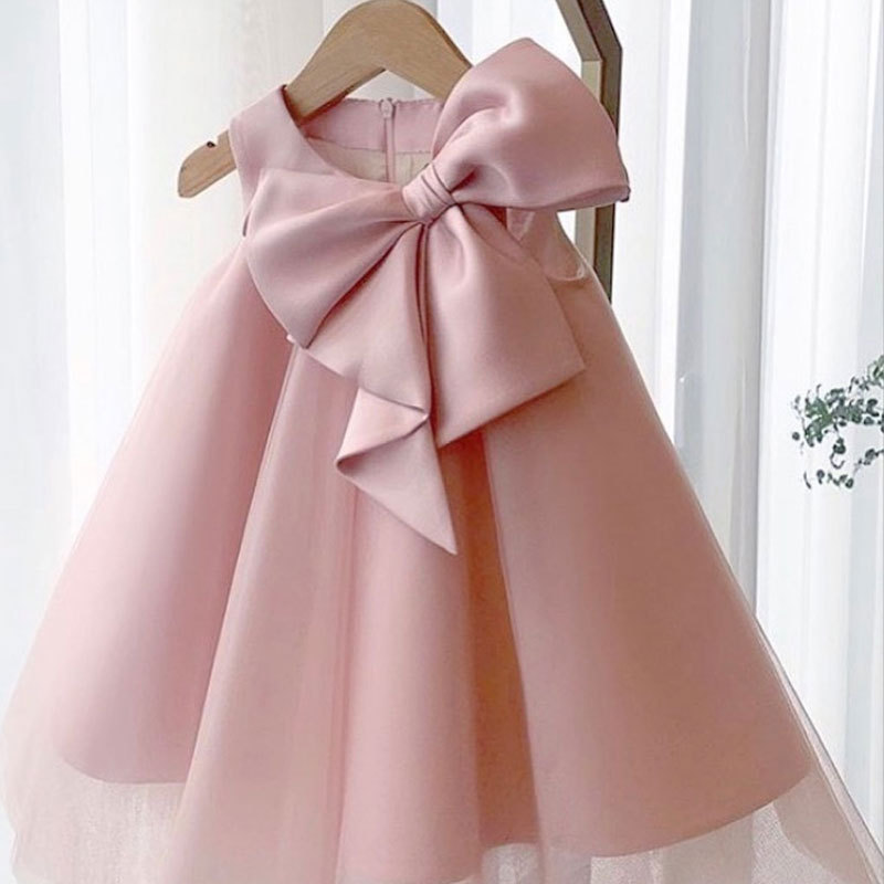 여름 큰 활 아기 소녀 원피스, 첫 번째 생일 파티 웨 - Baby Clothing Discount 리뷰 및 가격