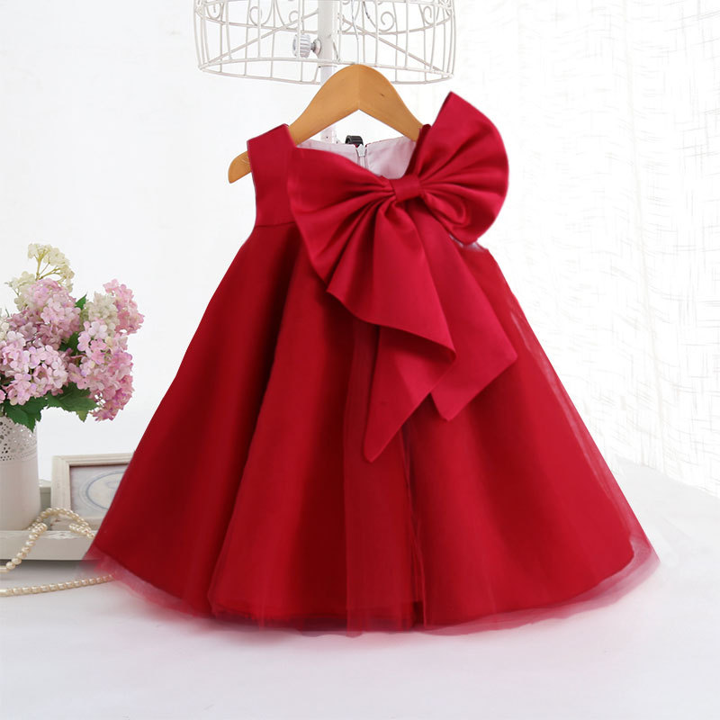 여름 큰 활 아기 소녀 원피스, 첫 번째 생일 파티 웨 - Baby Clothing Discount 리뷰 및 가격