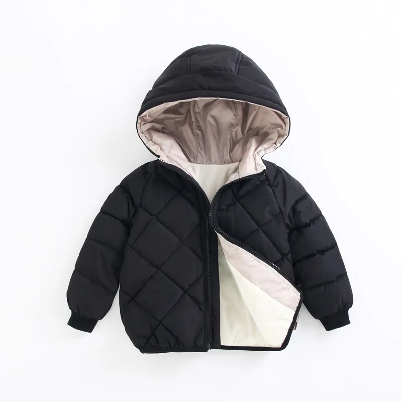 캐주얼 아기 소녀 겨울 옷 어린이 라이트 다운 코트 후 - Baby Clothing Zipper 리뷰 및 가격