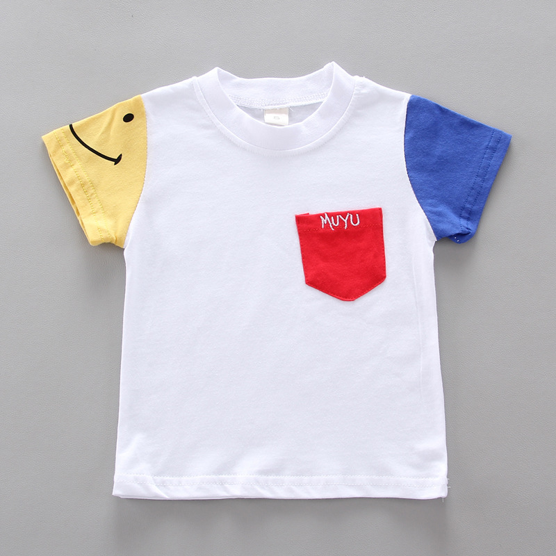 한국어 버전 아기 반팔 의류 정장 여름 코튼 아동 티셔 - Baby Clothing Korea 리뷰 및 가격