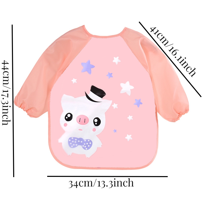 방수 EVA 전체 슬리브 아기 Bibs 어린이 앞치마  - Baby Clothing Kit 리뷰 및 가격