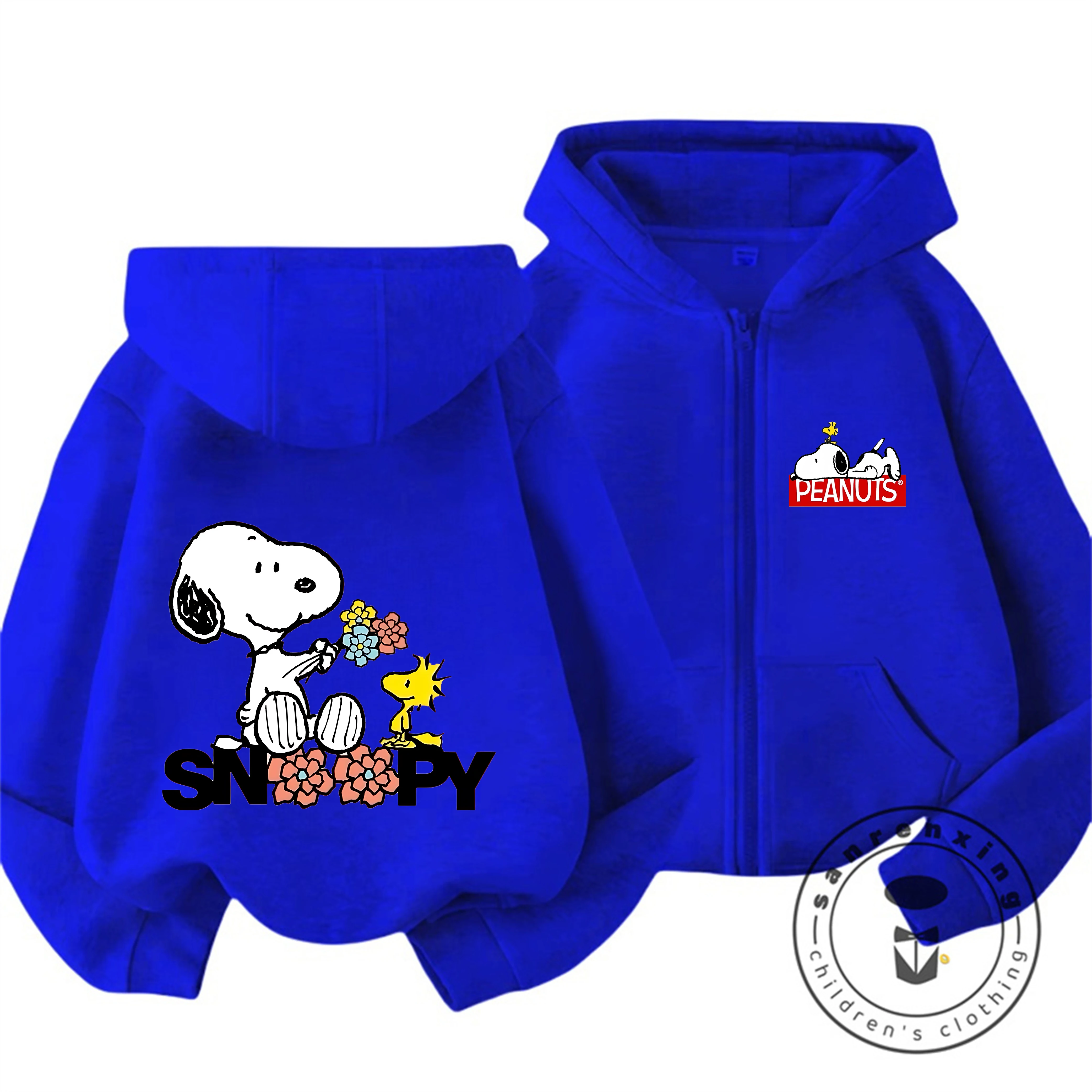 귀여운 만화 지퍼 후드티 가을 겨울 유행 패션 스트리트 - Baby Clothing Zipper 리뷰 및 가격