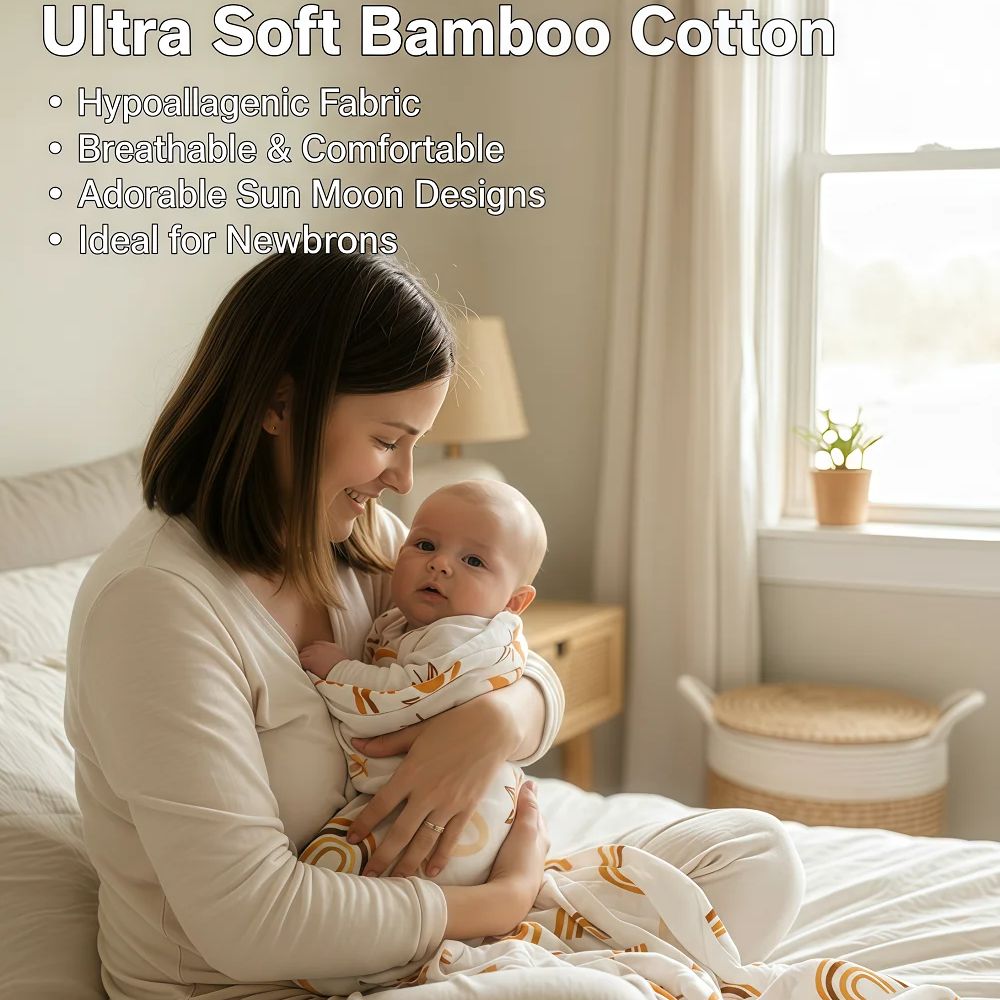 대나무 유기농 면 섬유 거즈 속싸개 아기 거즈 담요 - Baby Clothing Organic Cotton 리뷰 및 가격