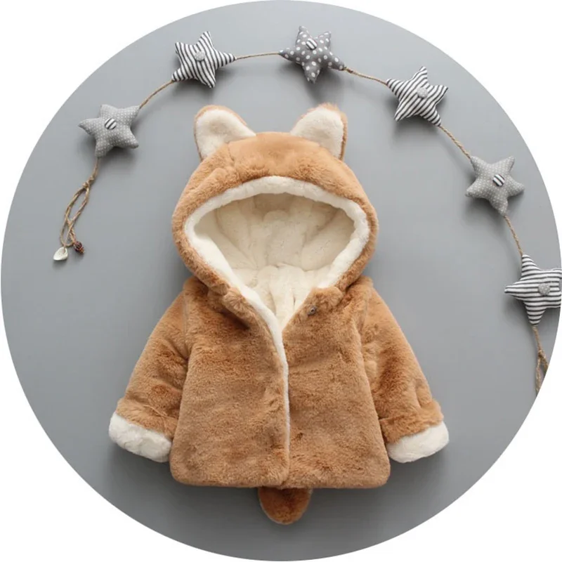 귀여운 고양이 귀 봉제 아기 재킷, 크리스마스 공주 소 - Baby Xmas Clothing 리뷰 및 가격