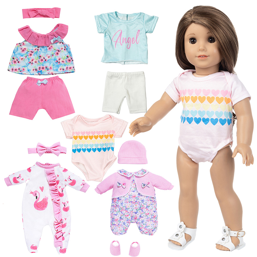 18 인치 다시 태어난 인형을위한 인형 옷 45cm 신 - Baby Clothing Kit 리뷰 및 가격
