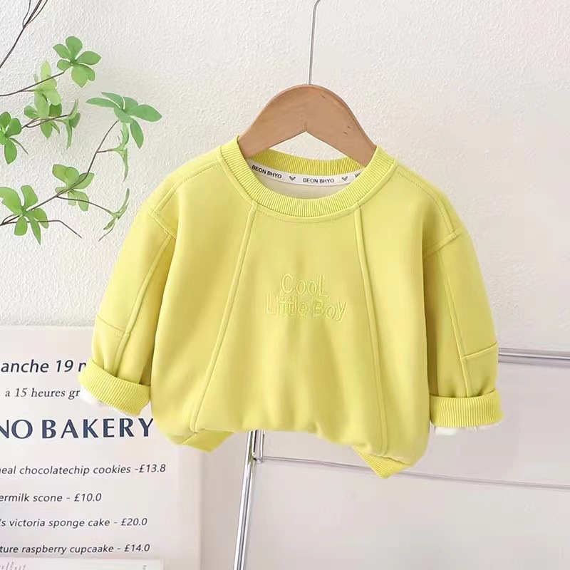 1-6세 아동용 티셔츠 한국 아동 심플 긴팔 베이스 셔 - Baby Clothing Korea 리뷰 및 가격