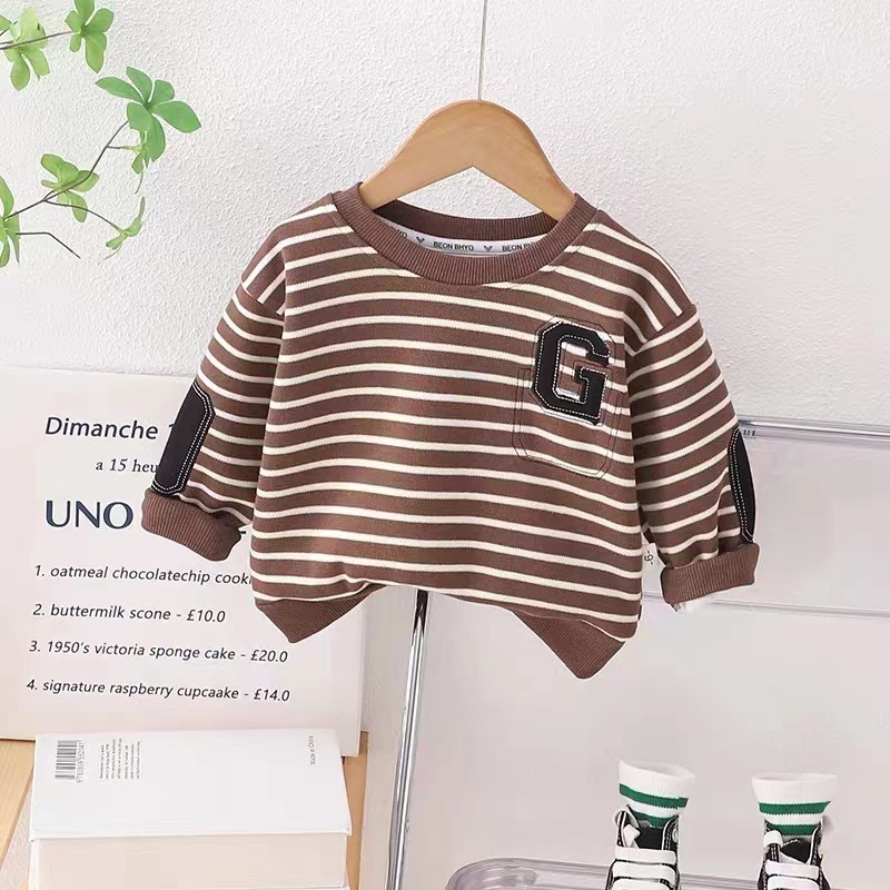 1-6세 아동용 티셔츠 한국 아동 심플 긴팔 베이스 셔 - Baby Clothing Korea 리뷰 및 가격