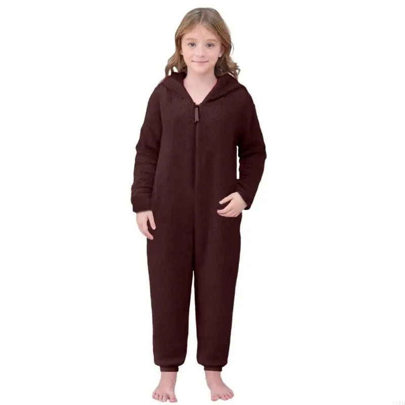 가족 여성을위한 CORB 양털 플러시 따뜻한 잠옷 남자 - Baby Clothing Zipper 리뷰 및 가격