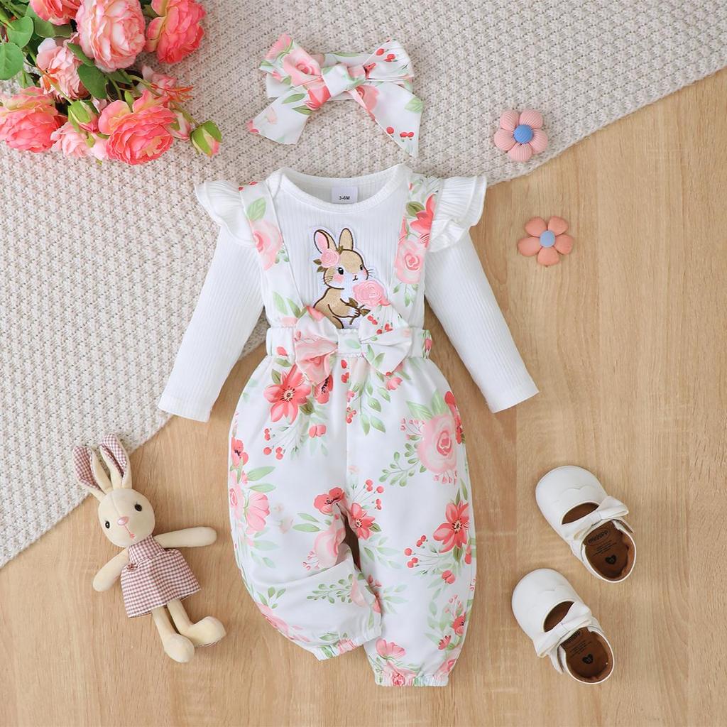 1-24개월 신생아 및 유아 아기 소녀 긴 소매 롬퍼  - Baby Xmas Clothing 리뷰 및 가격